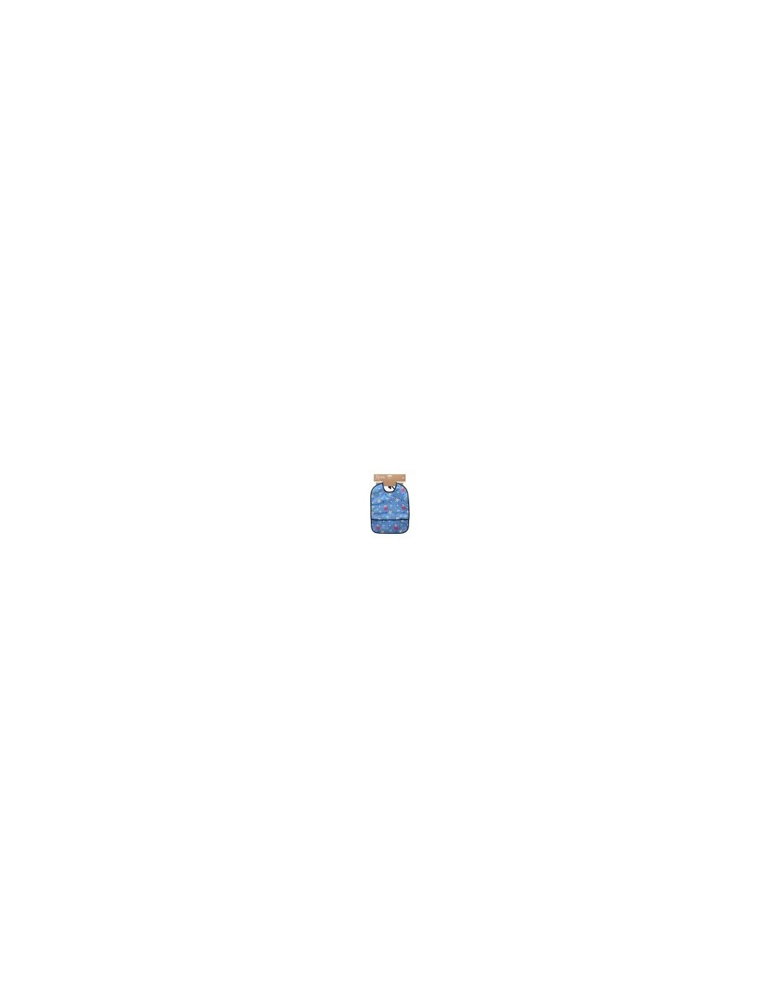 Bavaglino impermeabile blu per bambini - shopincasa.it