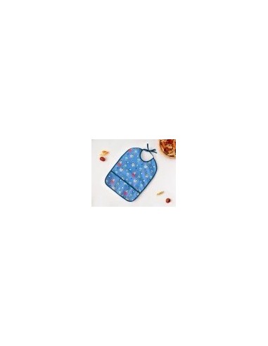 Bavaglino impermeabile blu per bambini - shopincasa.it
