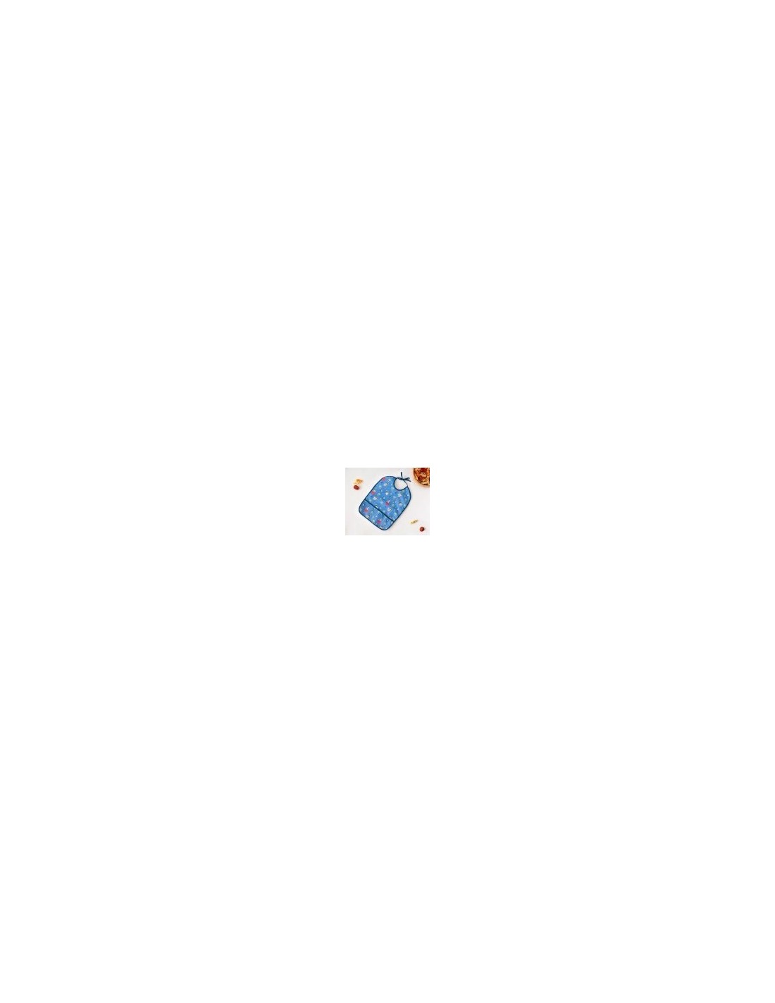 Bavaglino impermeabile blu per bambini - shopincasa.it