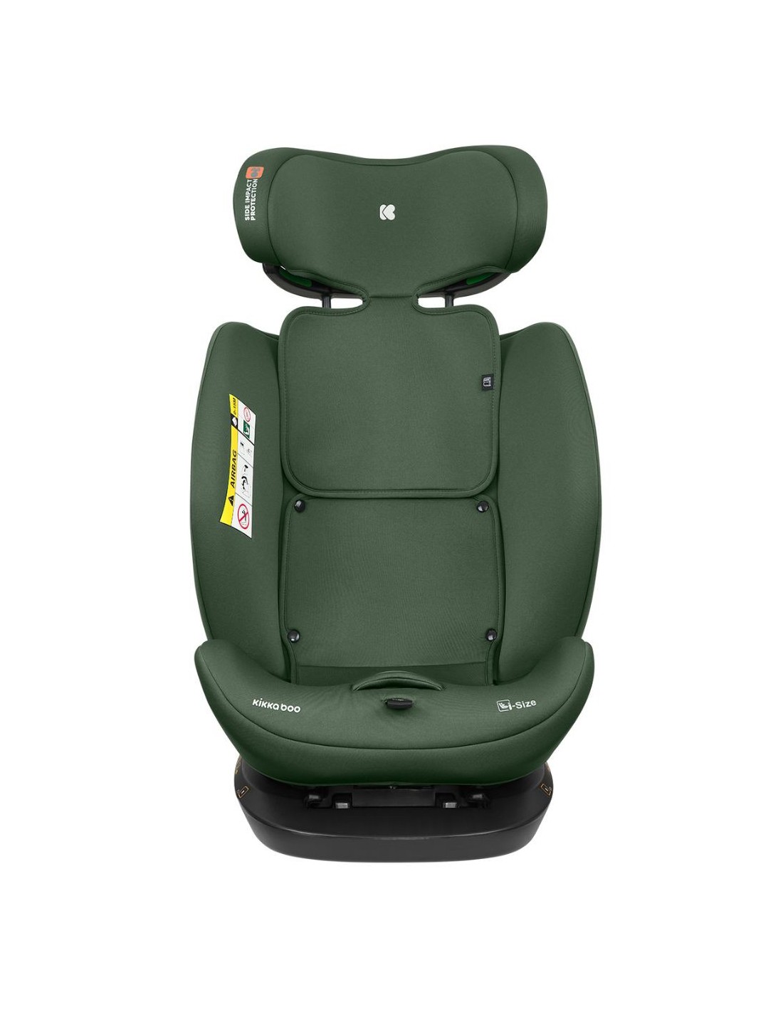 KikkaBoo Seggiolino auto 360° i-Explore 2 i-SIZE Army Green - shopincasa.it