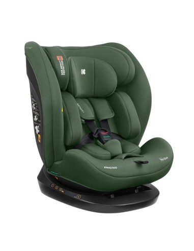 KikkaBoo Seggiolino auto 360° i-Explore 2 i-SIZE Army Green - shopincasa.it