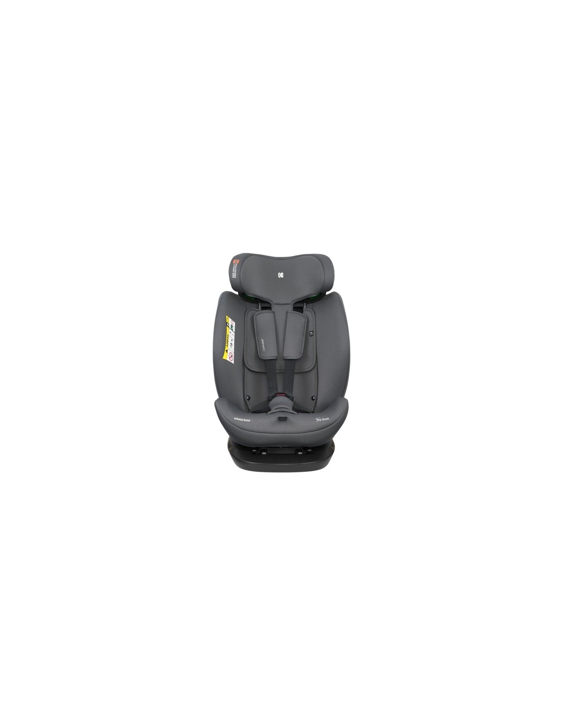 KikkaBoo Seggiolino auto 360° i-Explore 2 i-SIZE Grey - shopincasa.it