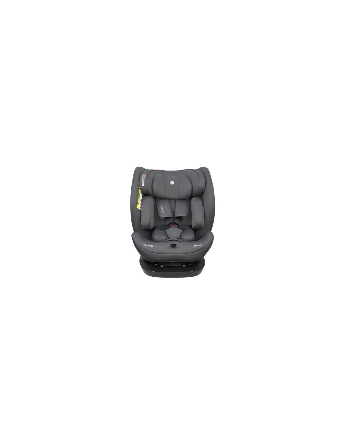 KikkaBoo Seggiolino auto 360° i-Explore 2 i-SIZE Grey - shopincasa.it
