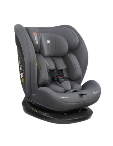 KikkaBoo Seggiolino auto 360° i-Explore 2 i-SIZE Grey - shopincasa.it