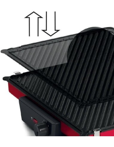 Bosch TCG4104 Bistecchiera Griglia a Contatto 2000W Rosso | shopincasa.it