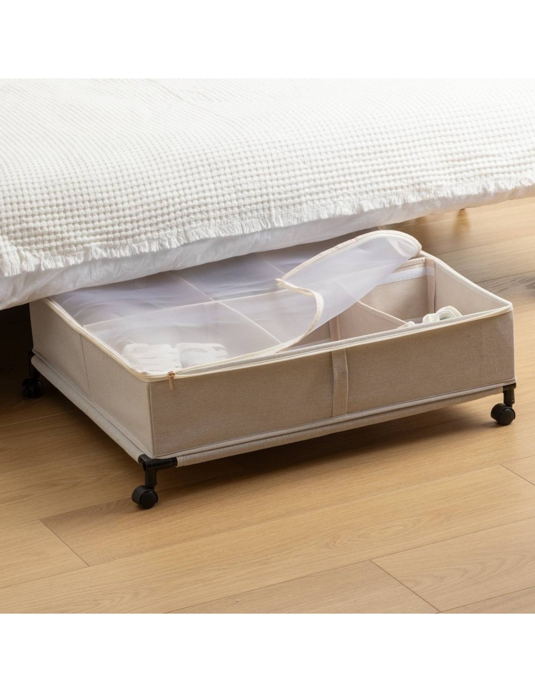 SCATOLA CAMBIOSTAGIONE 209359 DRESSY 66X60X22CM POLIESTERE