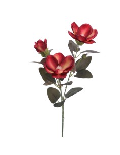 STELO 4389-38 CON 3 MAGNOLIE ROSSO