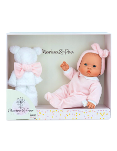REBORN BAMBOLA 372 BETTY TEDDY BLANKET