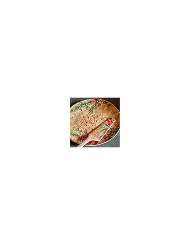 Tognana Sinfonia Set Piatto Torta con Pala in Porcellana Rosso | shopincasa.it