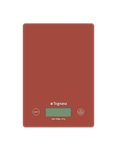 Tognana Iridea Bilancia da cucina 1gr/5kg Rosso Mela | Shopincasa.it