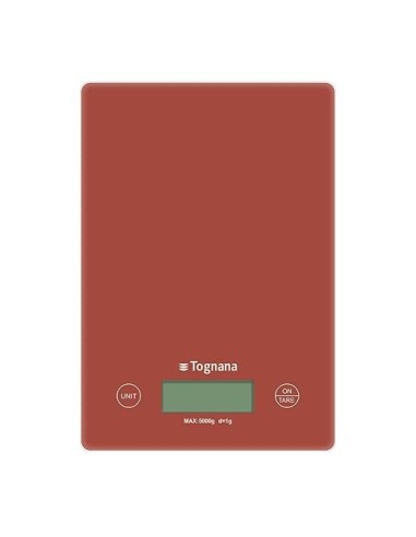Tognana Iridea Bilancia da cucina 1gr/5kg Rosso Mela | Shopincasa.it