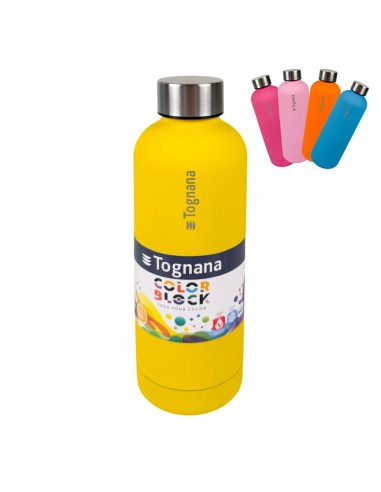 Tognana Borraccia Termica Color Block 500 ml Inox | shopincasa.it