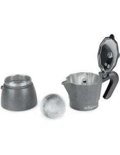 Tognana Mythos Caffettiera Moka 3 Tazze Alluminio | shopincasa.it