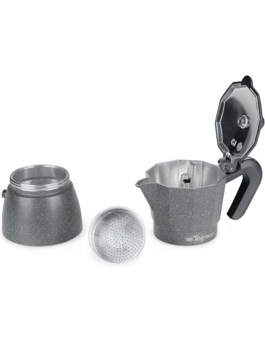 Tognana Mythos Caffettiera Moka 6 Tazze Alluminio | shopincasa.it