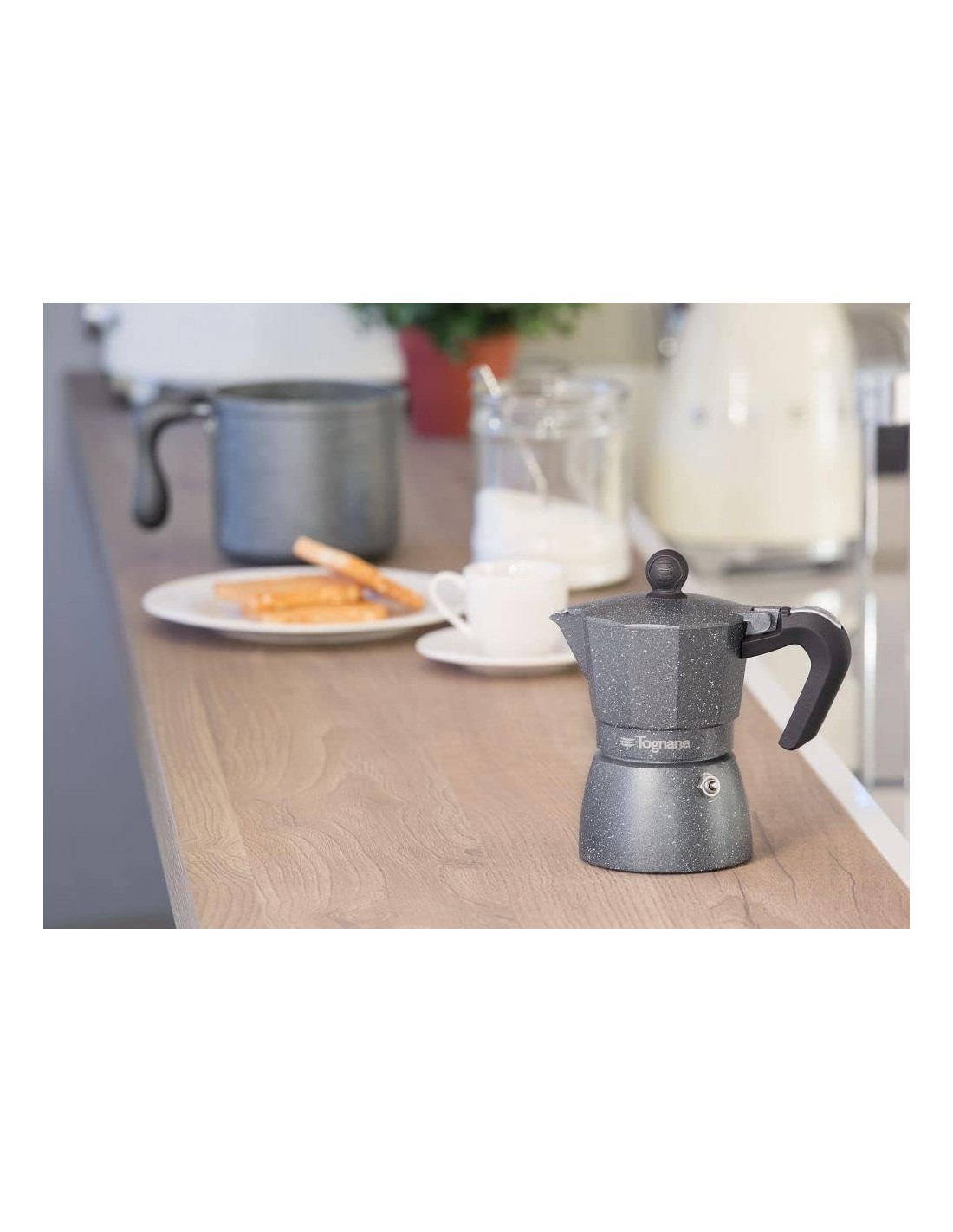 Tognana Mythos Caffettiera Moka 6 Tazze Alluminio | shopincasa.it
