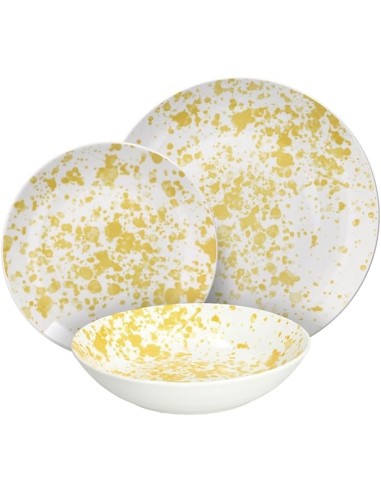 Tognana Apulia Servizio Piatti 18 Pezzi in Porcellana Multicolor | shopincasa.it
