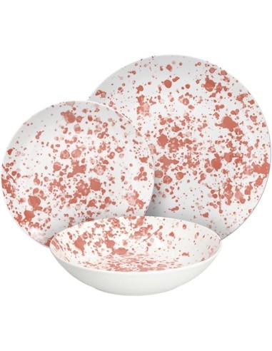 Tognana Apulia Servizio Piatti 18 Pezzi in Porcellana Multicolor | shopincasa.it