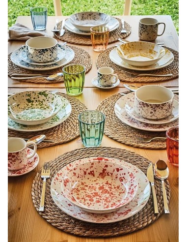 Tognana Apulia Servizio Piatti 18 Pezzi in Porcellana Multicolor | shopincasa.it