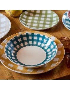 Tognana Caledonia Servizio Piatti 18 Pezzi in Porcellana Multicolor | shopincasa.it