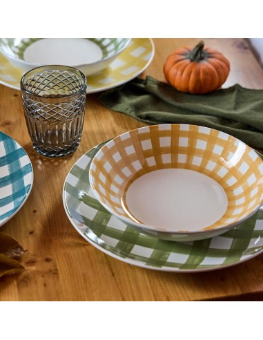 Tognana Caledonia Servizio Piatti 18 Pezzi in Porcellana Multicolor | shopincasa.it