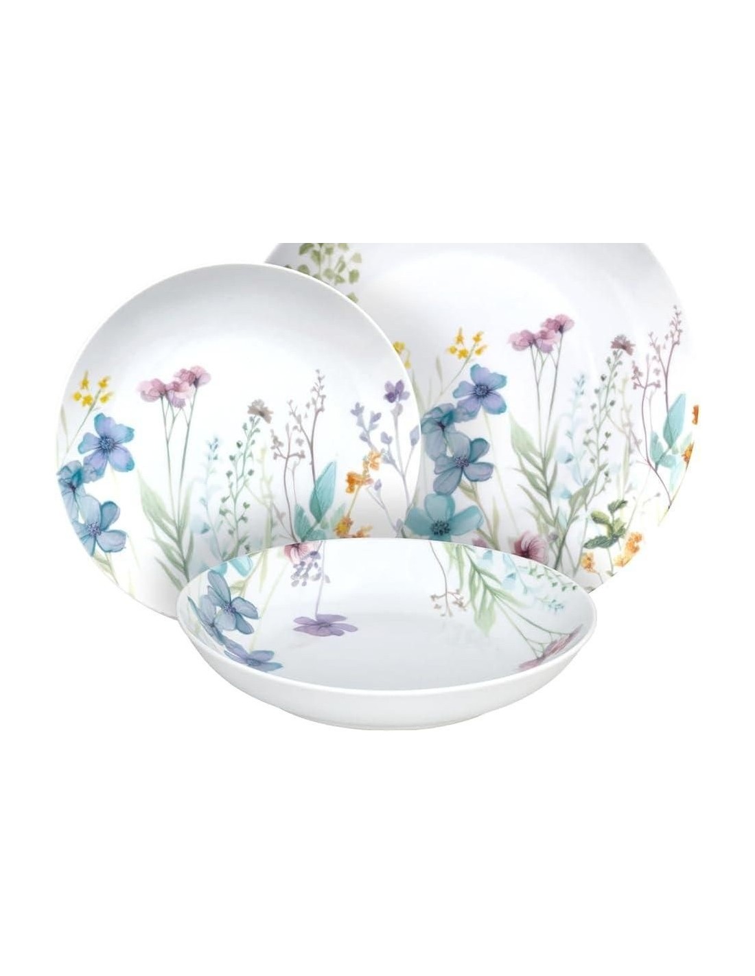 Tognana Florenne Servizio Tavola 18 Pezzi con Decori Floreali | shopincasa.it