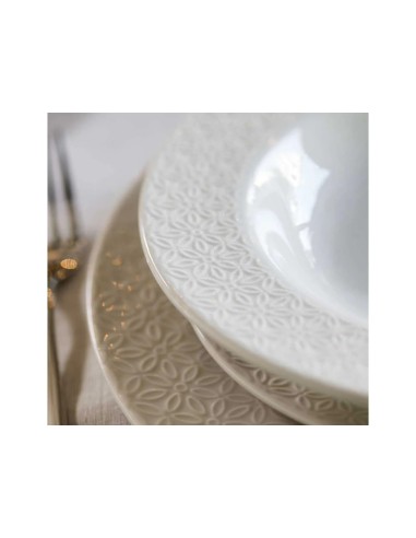 Piatto Dessert Tognana 19 cm Porcellana Bianca | shopincasa.it