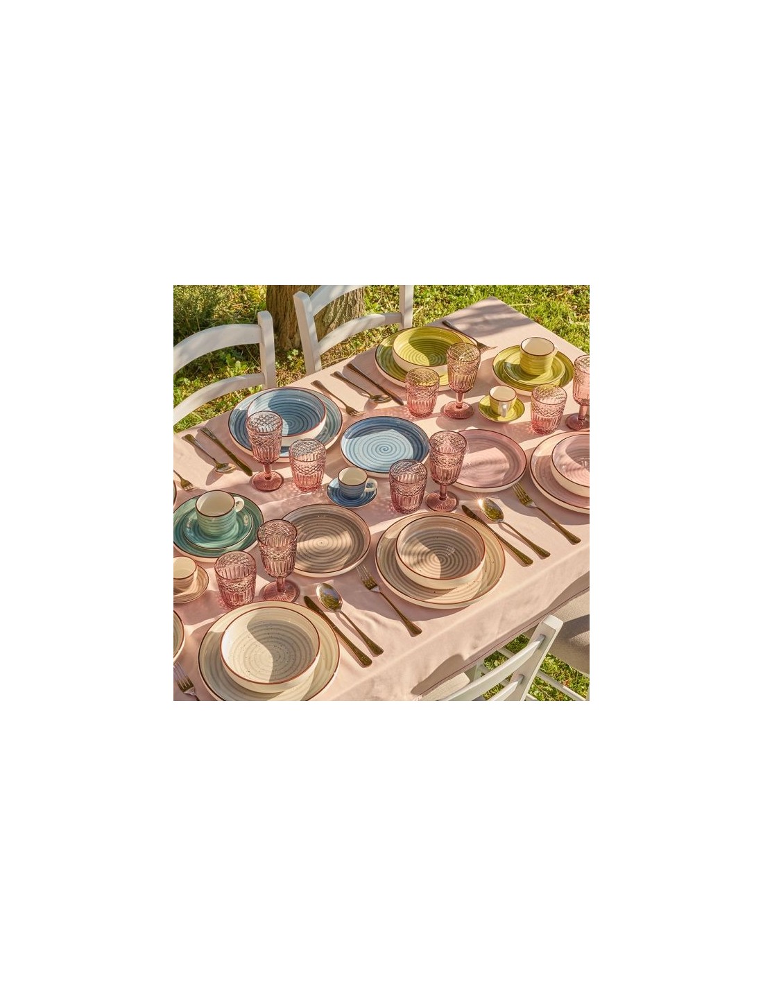 Tognana Urban Pastel Beige Piatto Dessert 20,5 cm Stoneware | shopincasa.it