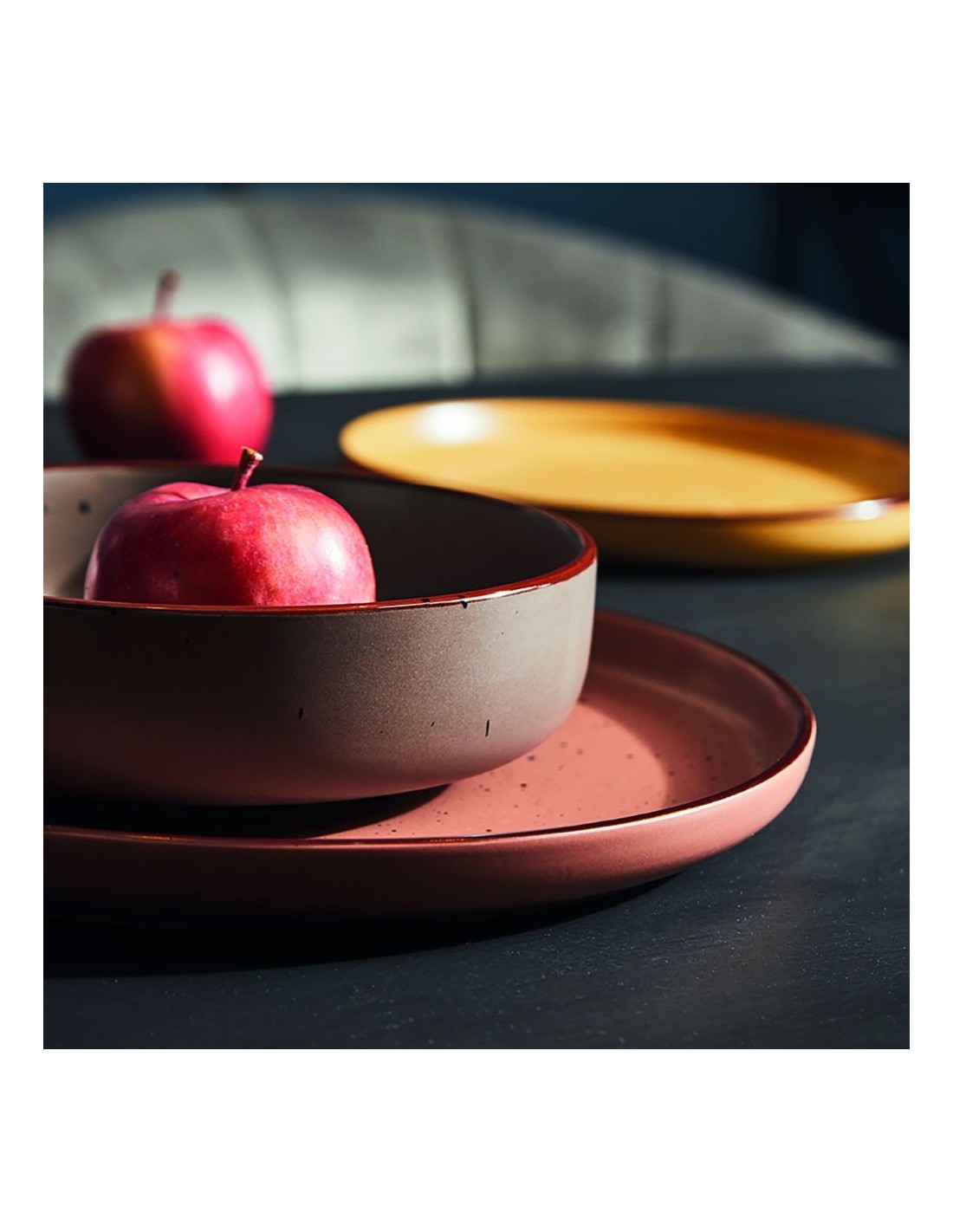 Tognana Bruges Piatto Fondo 18,5 cm Marrone | Stoneware Urban