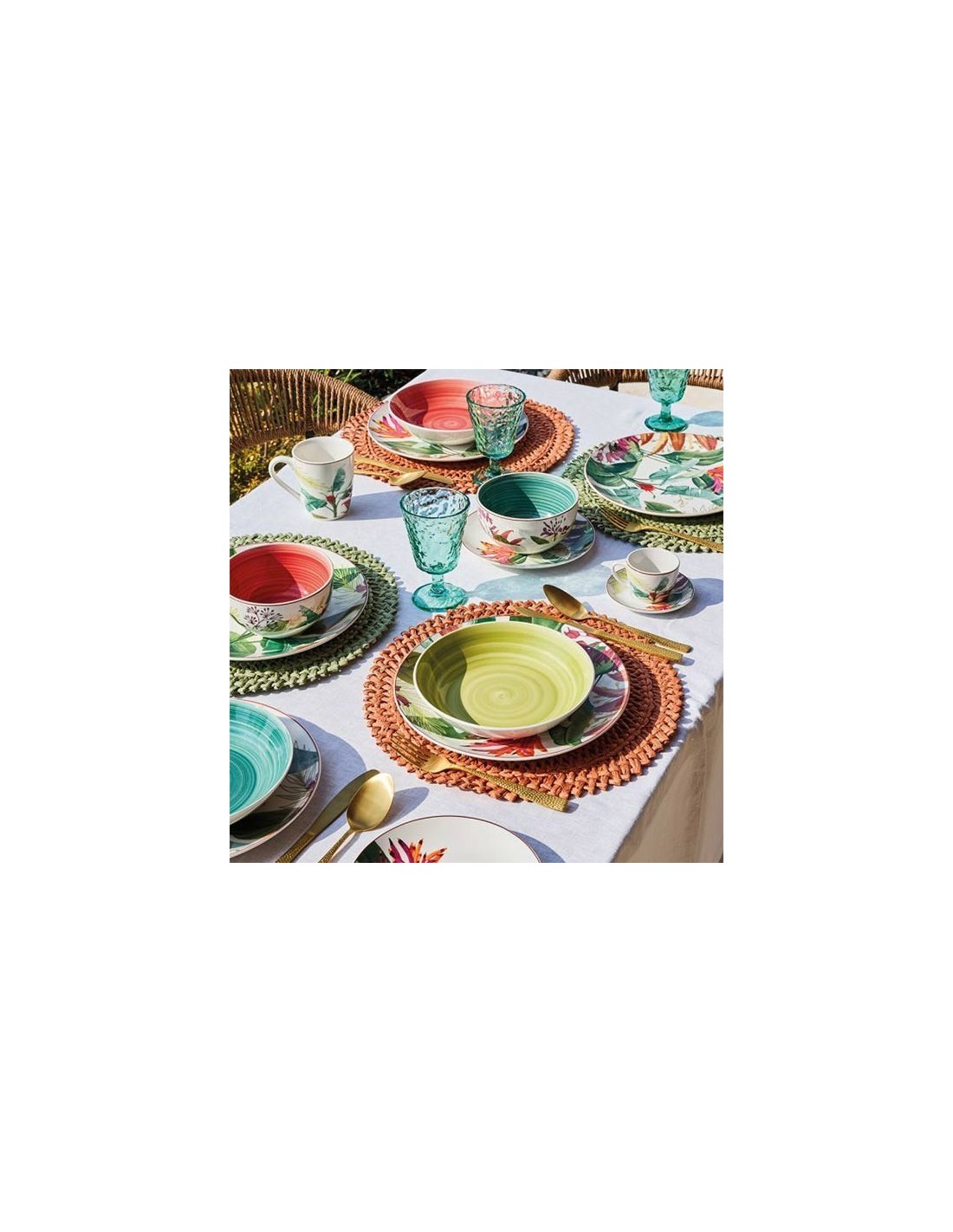 Ciotola 14 cm Madison Tropicalia Tognana multicolor | shopincasa.it