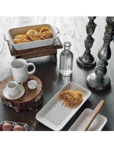 VASSOI DA PORTATA: vendita online ORNAMENT COPENAGHEN VASSOIO RETT 30X14 in offerta 2