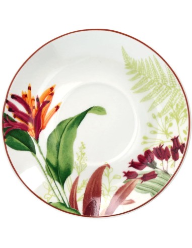 Set 6 Tazze Caffè con Piatto Tognana Tropicalia Multicolor | shopincasa.it