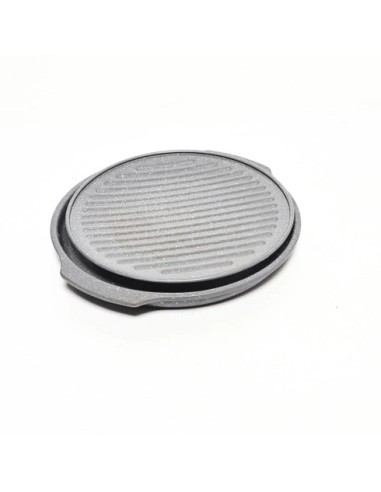 Barbecue Grill Tondo Mythos 33x36 cm Tognana – Alluminio Grigio-shopincasa.it