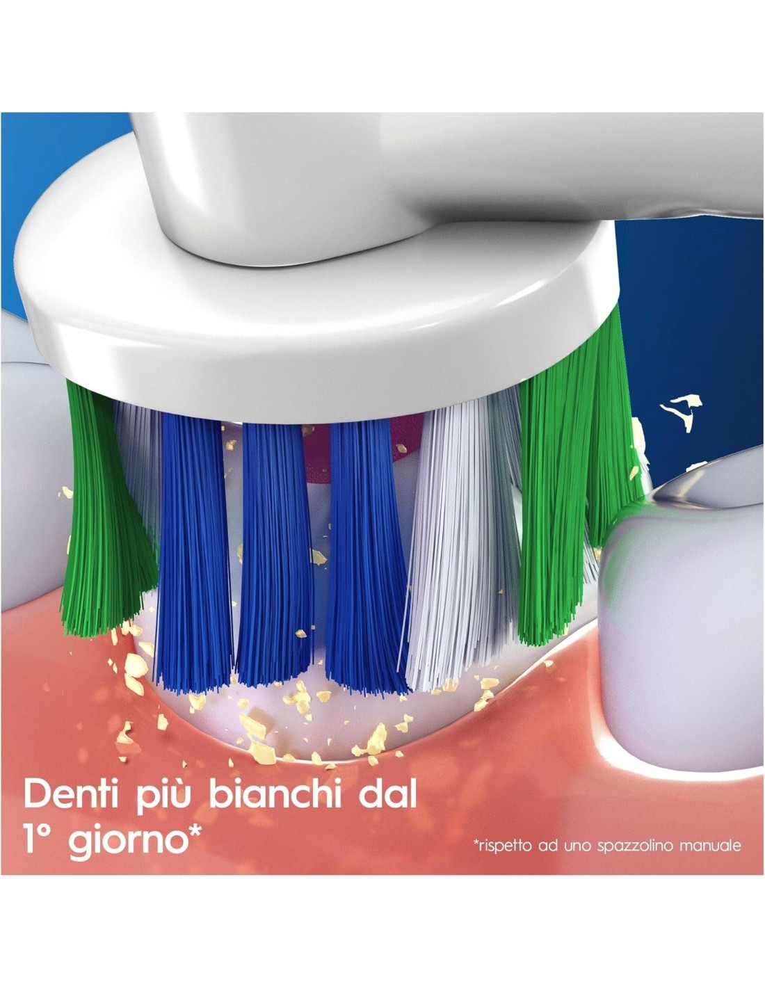 Oral-B 3D White Testine Ricambio 3 Pezzi CleanMaximiser | shopincasa.it