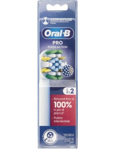 Oral-B Pro Floss Action Ricambio 2 Testine per Spazzolino Elettrico | shopincasa.it