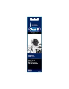 Oral-B Pure Clean Testine Ricambio con Carbone | shopincasa.it