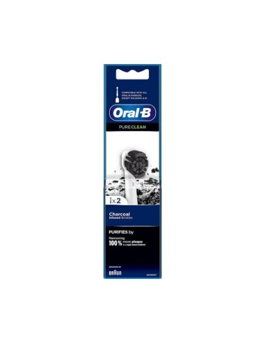 Oral-B Pure Clean Testine Ricambio con Carbone | shopincasa.it