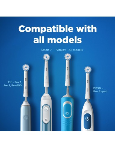Oral-B Testine Ricambio 2 Pezzi per Spazzolino Elettrico | shopincasa.it