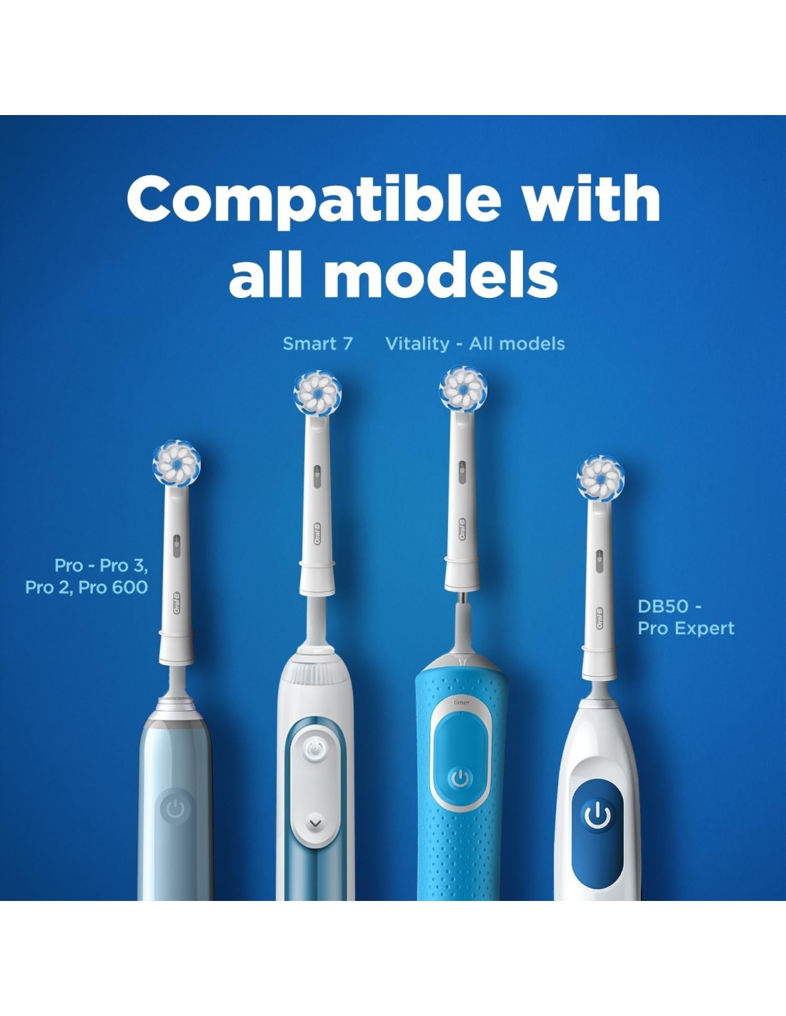 Oral-B Testine Ricambio 2 Pezzi per Spazzolino Elettrico | shopincasa.it