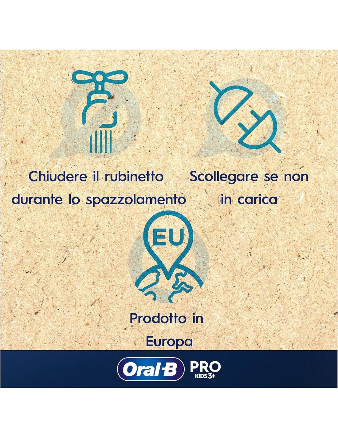Oral-B Pro Kids Spazzolino Elettrico Disney Cars Bambini 3+ | shopincasa.it