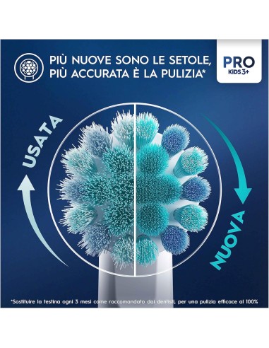 Oral-B Pro Kids Spazzolino Elettrico Disney Cars Bambini 3+ | shopincasa.it