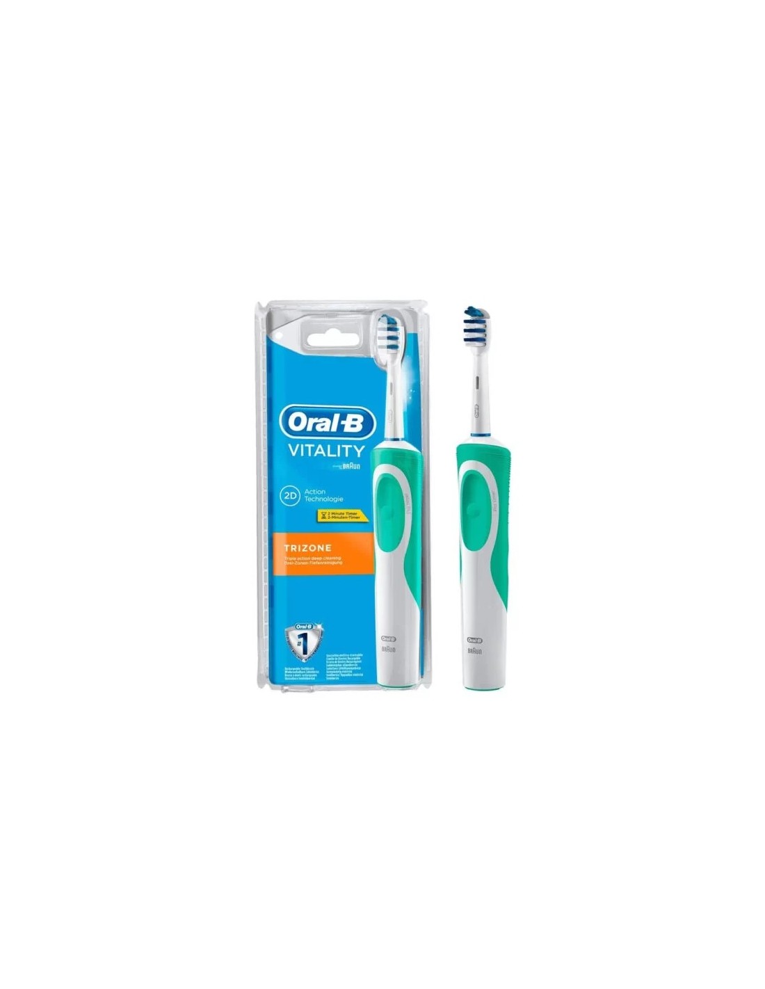 Oral-B Vitality Trizone Spazzolino Elettrico Ricaricabile | shopincasa.it