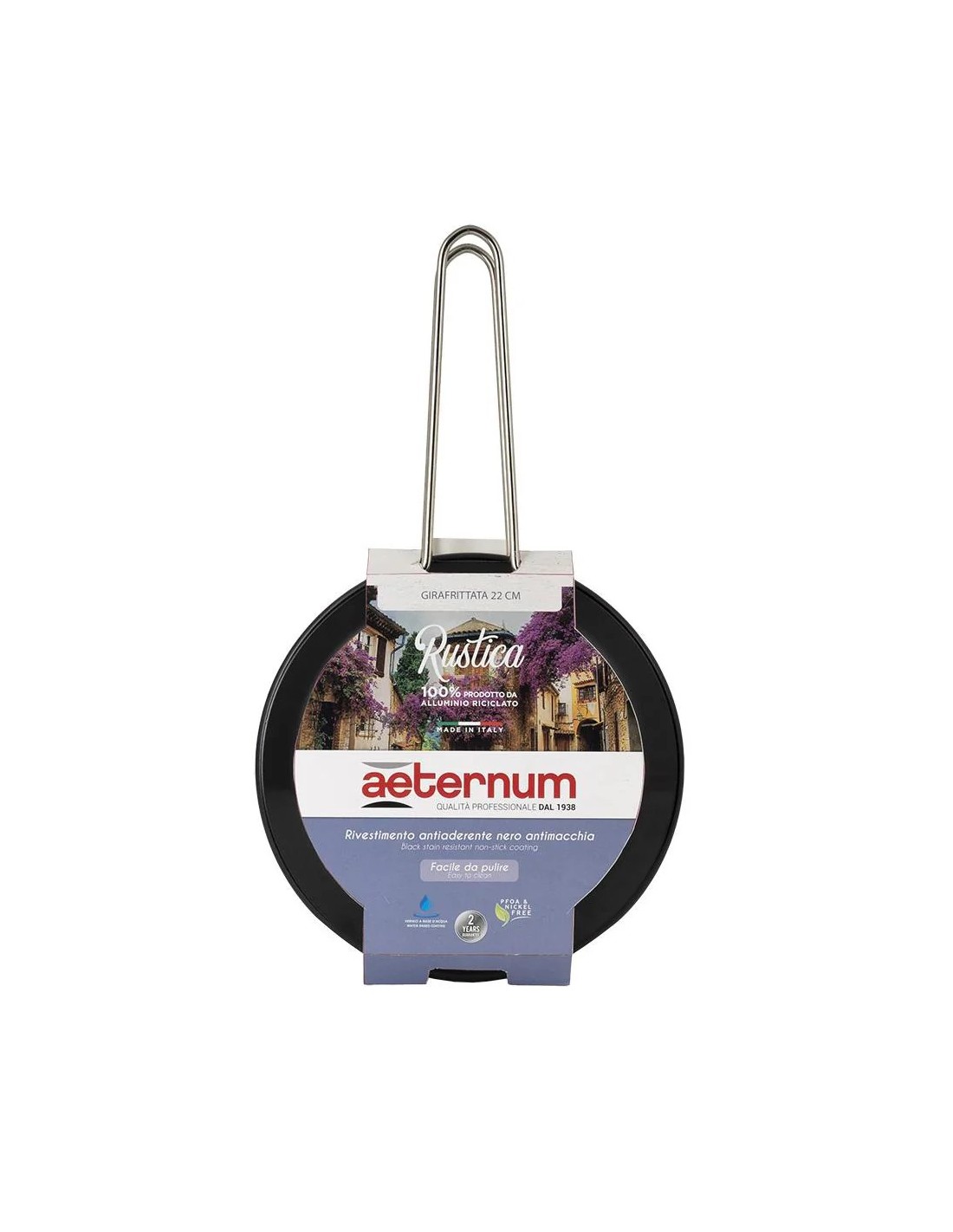 Aeternum Girafrittata Rustica 22 cm Alluminio Antiaderente | shopincasa.it