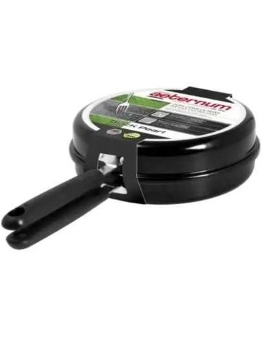 Aeternum Padella Doppia Girafrittata 24 cm Black Pearl – Antiaderente, Induzione