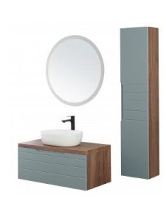 COMPLETO BAGNO 90CM AMALFI VERDE SALVIA