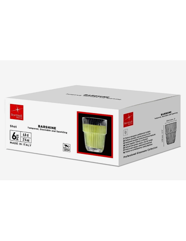 BARSHINE CONF 6 BICCHIERI SHOT 6,8CL
