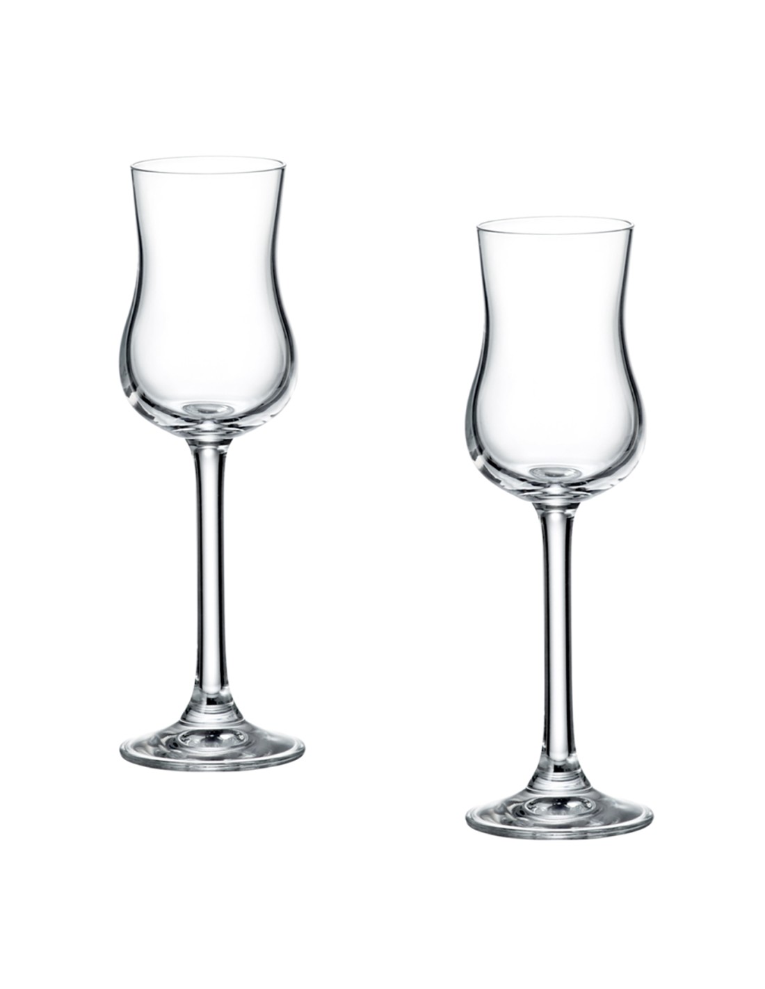SET 2PZ BICCHIERE GRAPPA VETRO