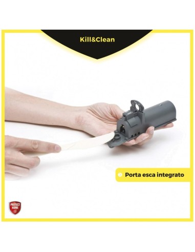 IGIENE PAVIMENTI - BAGNO - DEO CASA: vendita online CONFEZIONE 2 TRAPPOLE PER TOPI Kill & Clean in offerta