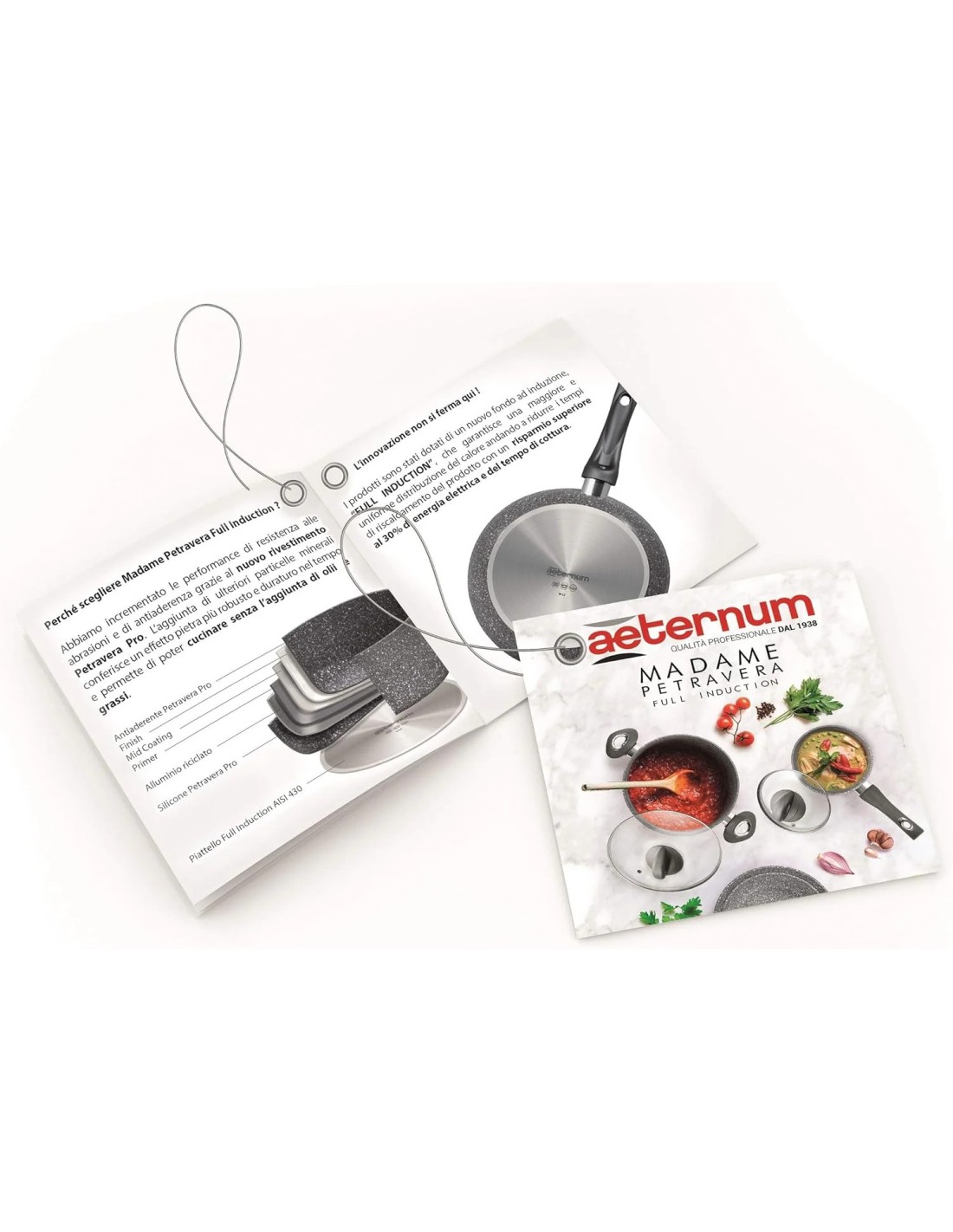 Saltapasta Madame Petravera Full Induction 28 cm | Shopincasa