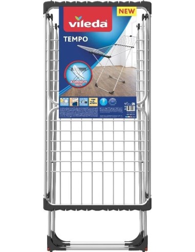 Stendipanni Doppio Tempo Vileda 167x56 cm, alluminio, con ruote | Shop in Casa