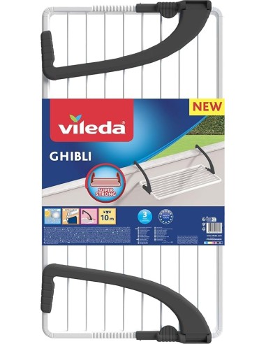 Vileda Ghibli Stendibiancheria da Balcone in Resina - shopincasa.it